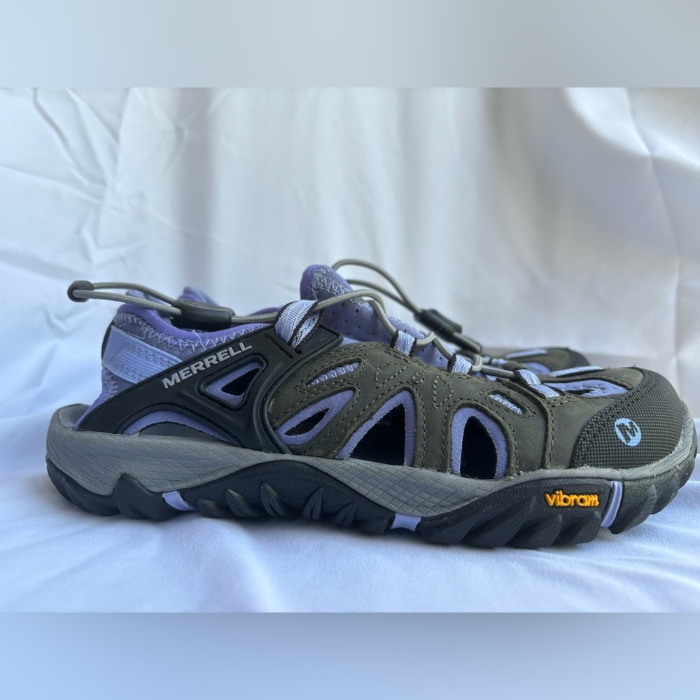 Merrell Women's Gray and Lavender Outdoor Sandal